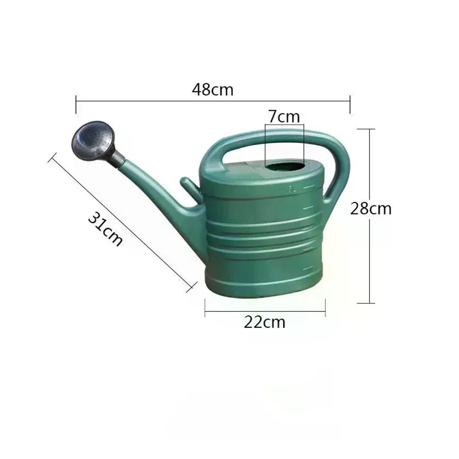 5L leichte Gießkanne aus Kunststoff, for drinnen und draußen