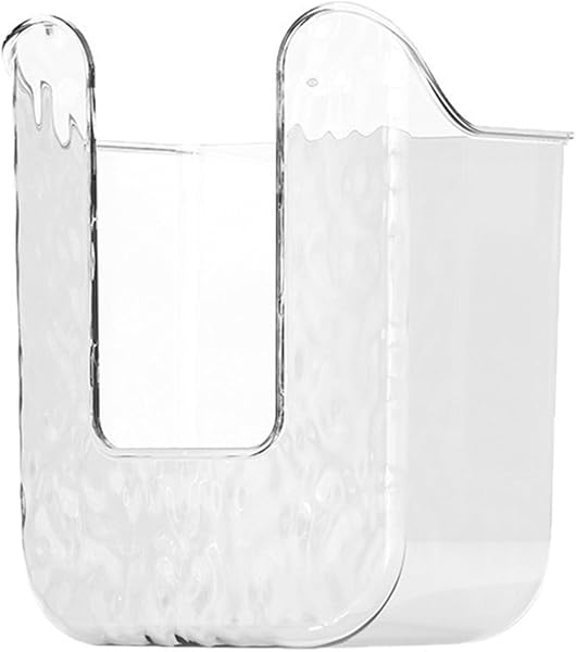 Clear Wall Mounted Wet Wipes Dispenser, Refillable Tissue Box for Kitchen and Bathroom, Strong Adhesive No Drill Storage Holder - 1