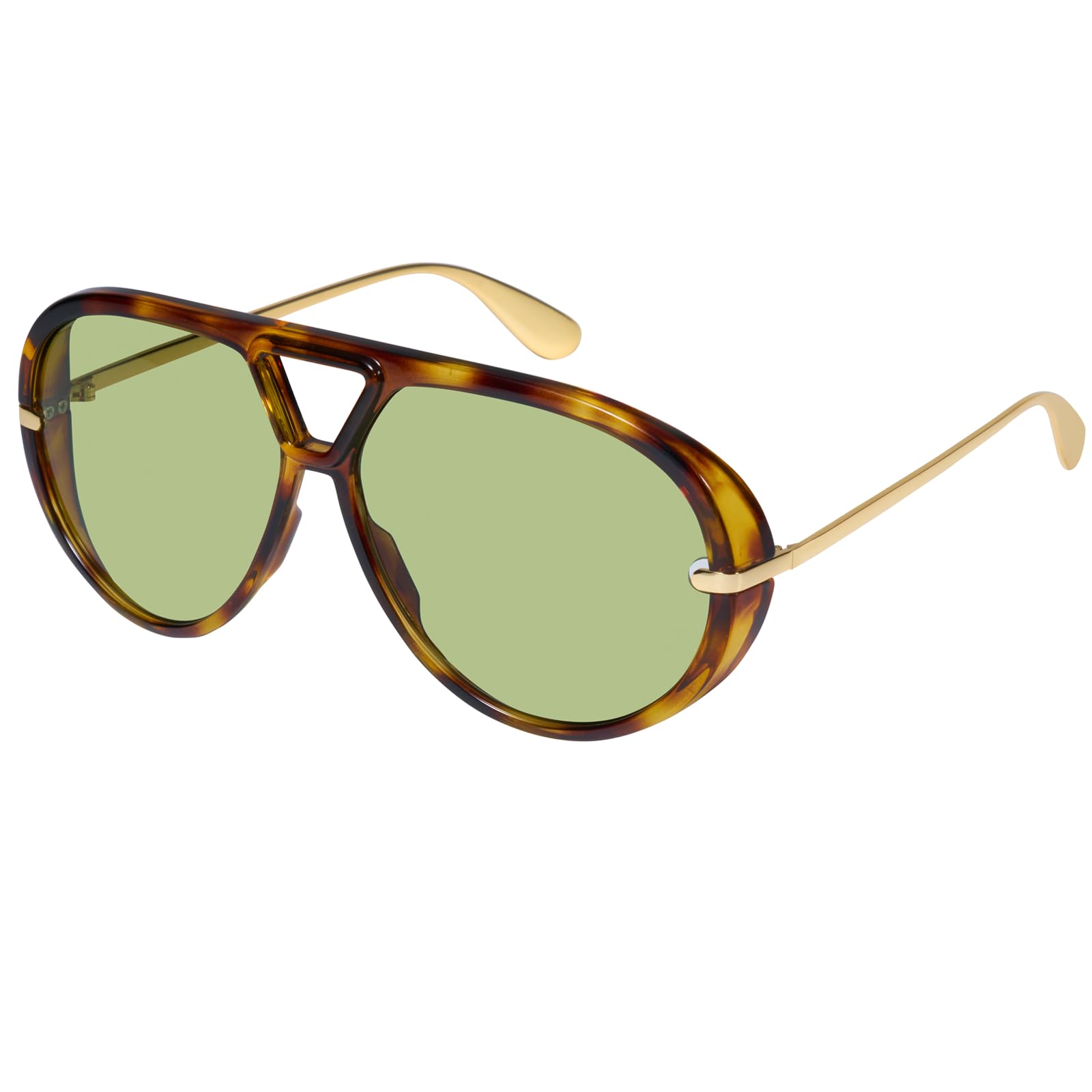 Trendy Oversized Aviator Sunglasses for Women Retro Style MS52478-image-34