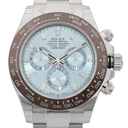 Image of Rolex Oyster Perpetual Cosmograph Daytona Ice Blue Dial Automatic Mens Chronograph Watch 116506