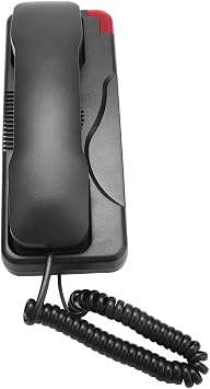 Hotel Business Phone with Waterproof Design, Featuring Extension and No Caller ID Corded Phone, Ideal for Wall Mount or Desk Use in Hotel, Family Bathroom