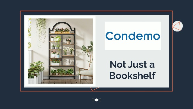 Amazon.com: Condemo 71 inch Tall Arched Bookshelf, 8-Tier