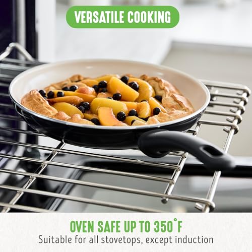 Greenlife CC005490-001 Soft Grip Healthy Ceramic Nonstick 16 Piece Kitchen Cookware Pots And Frying Sauce Pans Set thumb #5