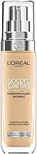 L'Oréal Paris Liquid Foundation, Uniform and Illuminated Tone, Natural Finish, For All Skin Types, Formula with Hyaluronic Acid, Accord Parfait, Shade: 3.5D/3.5.W Dorè, 30 ml