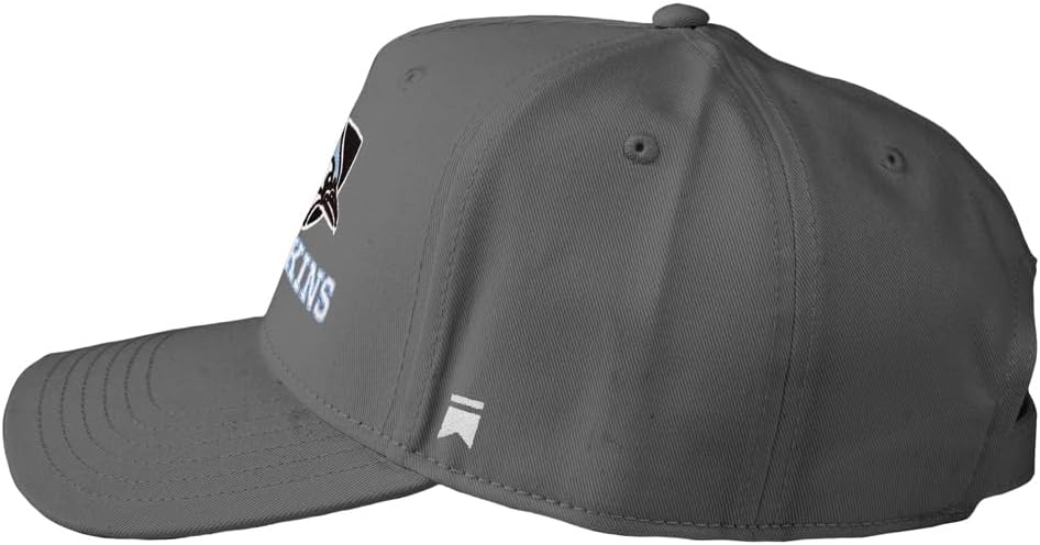 Campus Lab Official Collegiate Team Logo 2 Adjustable Snapback 5 Panel Structured Hat - Unisex for Men and Women