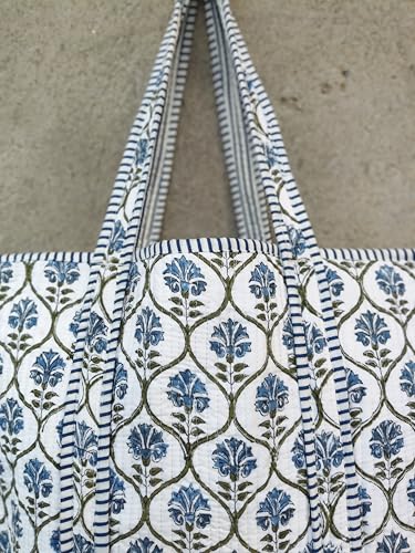 Tote Bag For Women Tote Bag with Inner Pocket Quilted Shoulder Bag Handbag for Travel, Grocery, Picnic2