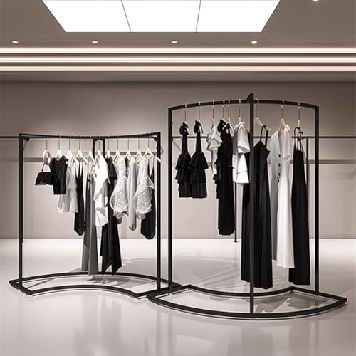 Soporte de ropa para tiendas Genérico perchero estable para evitar ropa arrugada 2