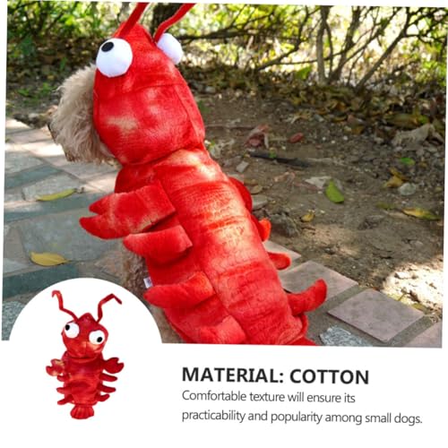 Disfraz para perro Lobster rojo talla XL miniatura 5