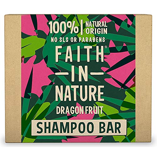 Faith in Nature Champú solido Dragon Fruit 100% natural vegan sin SLS Cover