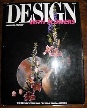 Hardcover Design With Flowers Book