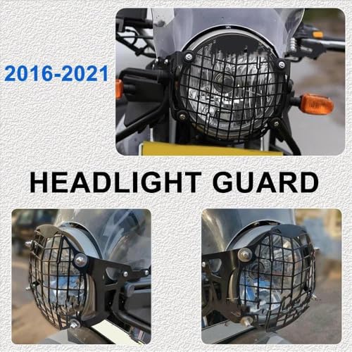 Grille cover couverture phare Himalayan 2019 protection calandre