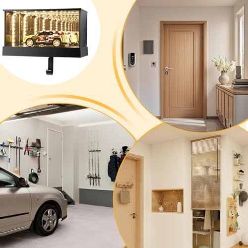 Soporte para llaves de garaje contra pérdidas con colgador de pared LED 6