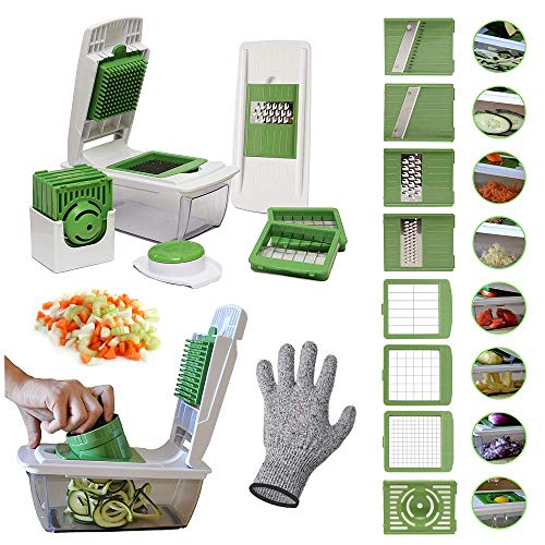 Semarel.Co® Taglia verdure Manuale Multifunzione...