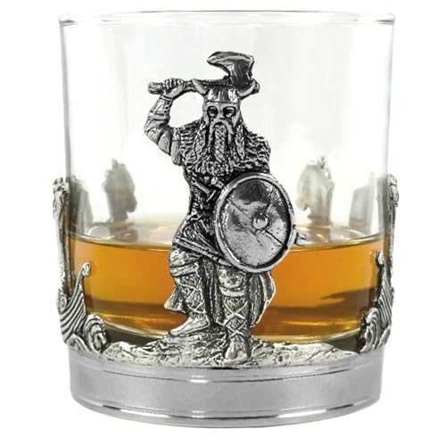 English Pewter Company 11oz Viking Pewter Whisky Glass Tumbler [TUM100]