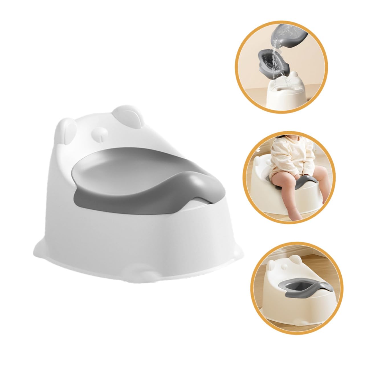 Portable Potty Training Toilet Chair Lightweight Travel Potty Seat for Boys Design Easy to Carry for Home Car and Outings