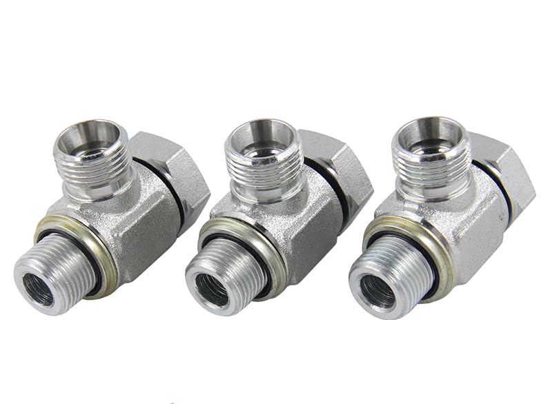 5PCS NEW WH articulated joints, hydraulic pipe fittings, 24 degree cone tube fittings (WH08LR1/4)