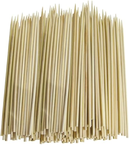 4 Inch Bamboo Skewers Appetizer Sticks Mini Picks 300 Counts