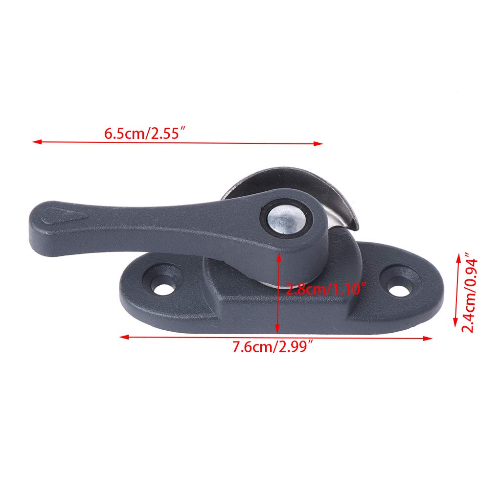 Serrure à Guillotine En Bronze Moulé – Style Historique, Double Suspension, Artisanale