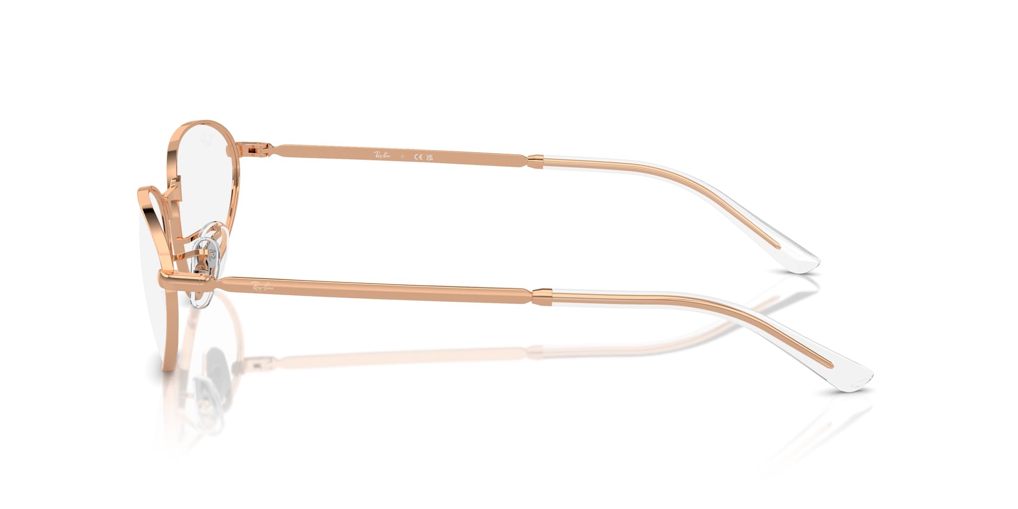 Ray-Ban Rx7216f New Clubmaster Low Bridge Fit kwadratowe oprawki na okulary na receptę