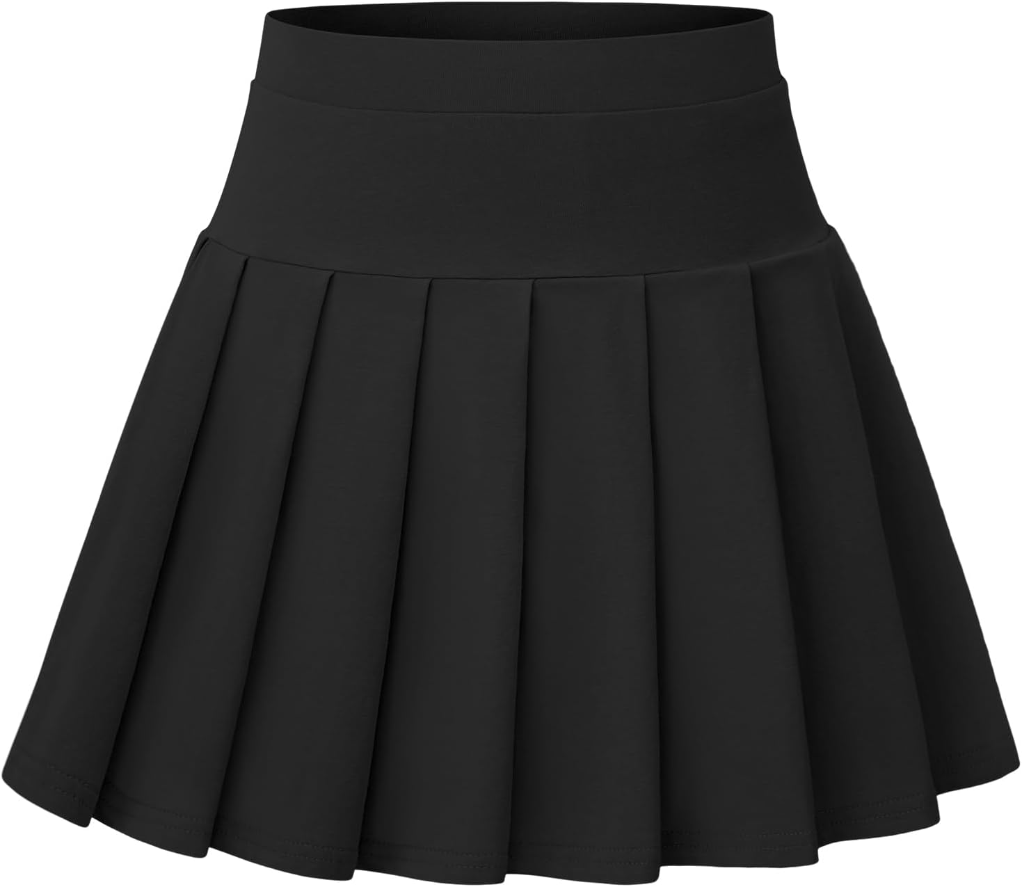 NUMYEAN Girls Uniform Skirts Pleated Uniform Tennis Skort with Pockets for Toddler Girl 2-12 Years