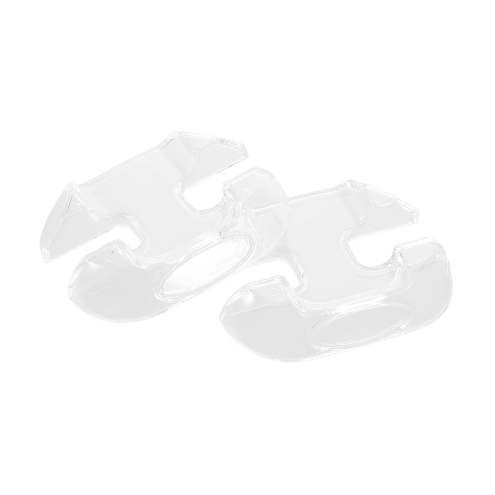 Yardwe 2Pcs Roller Skates Rack Acrylic Skate Shoe Display Stand for Inline Skates Strong Support Space Saving Design Convenient Storage for Roller Skates Accessories