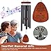 Memorial Wind Chimes for Outside, Sympathy Gift for Loss of Loved One Mom Dad, Ideal for Funeral, Remembrance & Bereavement, Outdoor Use