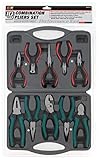 Performance Tool W30715 Pliers Combination Set, 10-Piece