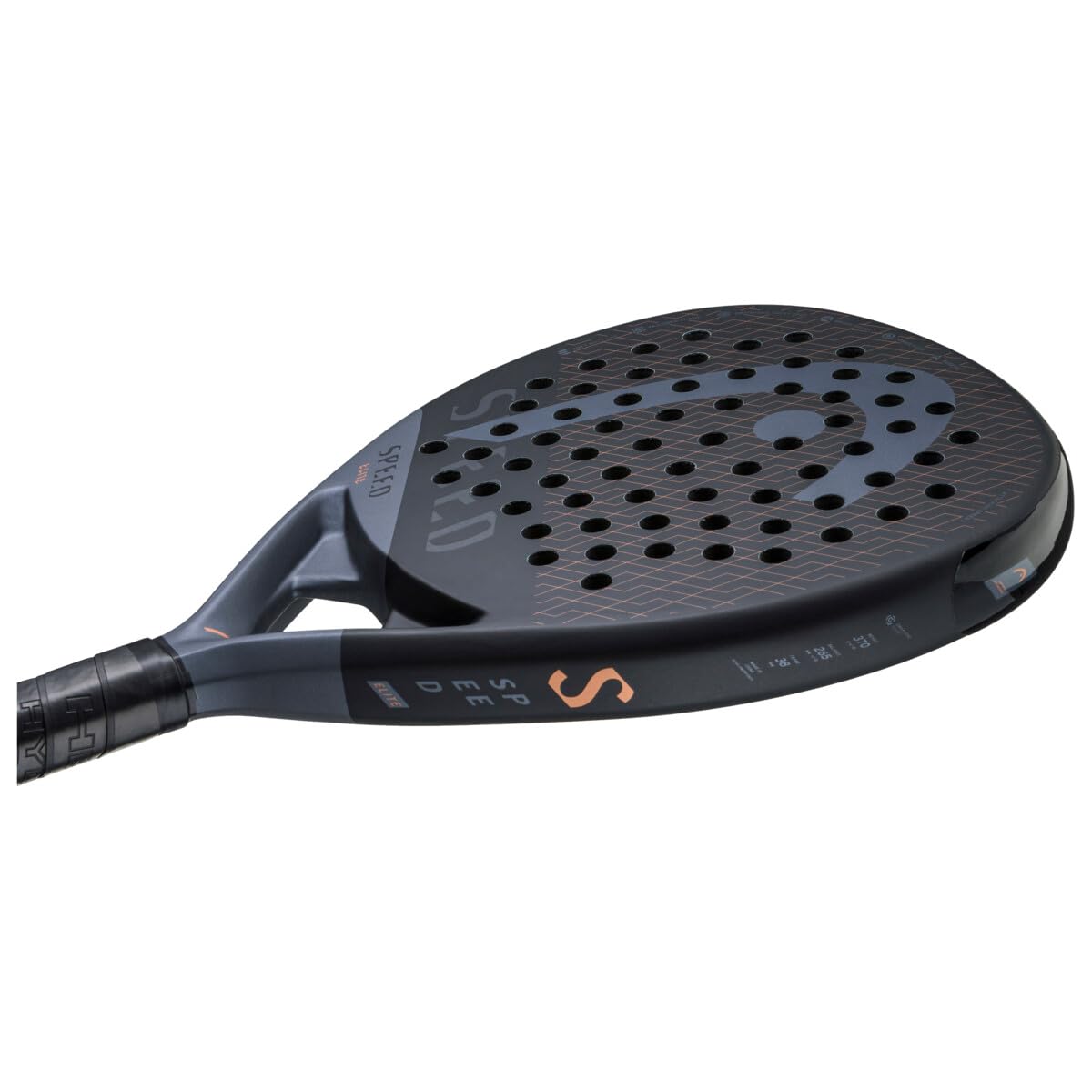 Head Speed Elite 2023 Raquette de padel, noir/gris