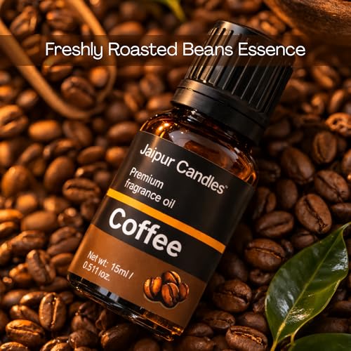 Image of Fragrance Oil | 15 ml | Aroma Oil for Home Fragrance | Best for Aromatherapy | Use in Diffusers, Candles, Air Fresheners (15ML, Coffee)