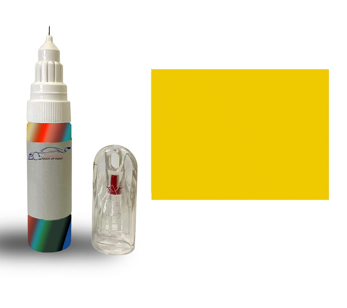 Xtremeauto RAL 1023 Traffic Yellow Pen Dull Matt Matte Touch Up Paint Brush Repair Scratch Upvc Pvc Metal Wood
