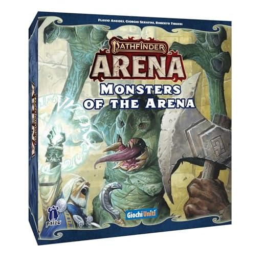 Giochi Uniti - Pathfinder Arena: Monsters of the Arena – Gioco da tavolo, 1-4 Giocatori, 12+ Anni, GU747, Edizione italiana