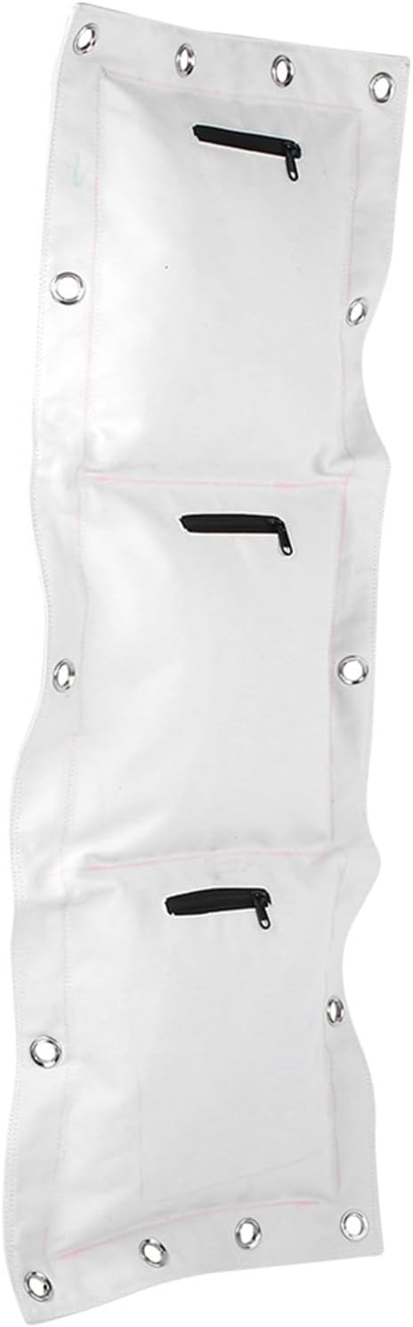 Wing Chun Wall Target, Punch Empty Sand Bag Target with Zipper, Wall Mounted Striking Sand Bag for Boxing Muay Thai (Sanlian)