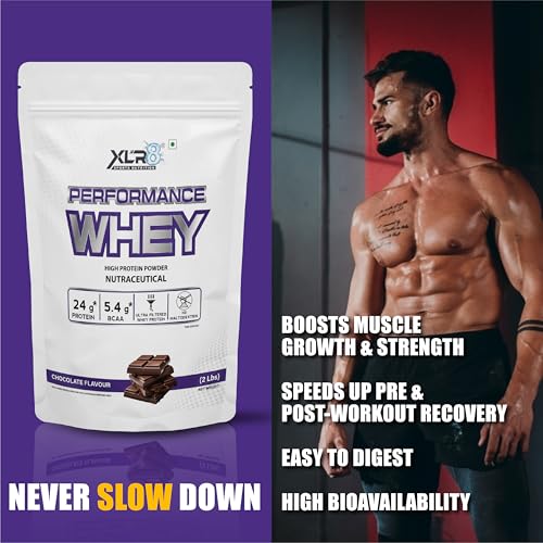 Image of XLR8 Performance Whey Protein Concentrate - Chocolate | Lab Certified Protein Content | Supports Muscle Recovery & Growth