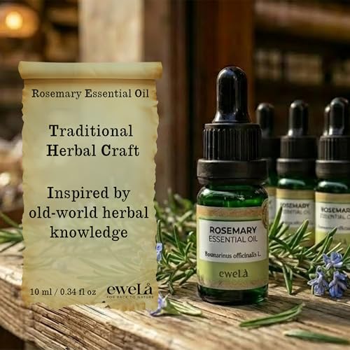 Aceite Esencial de Romero Ewela 0.34 Fl Oz 100% Puro miniatura 4