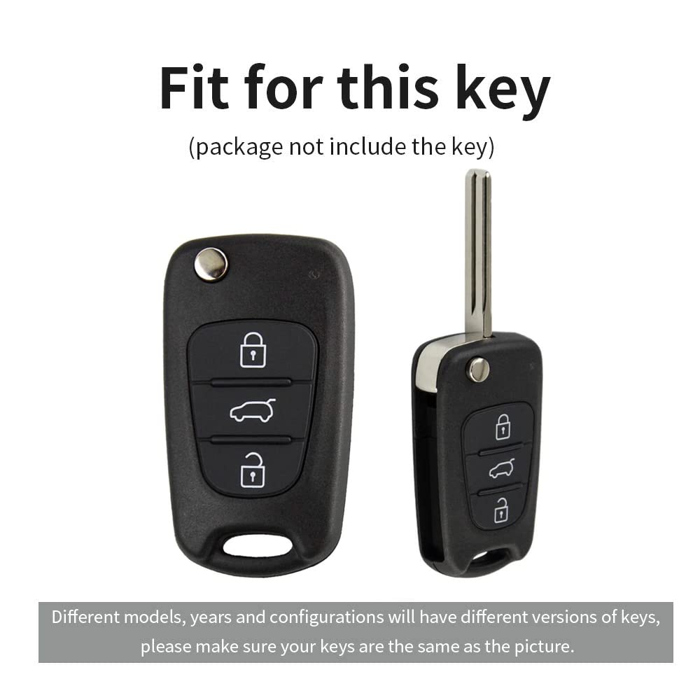 Custodia chiave per auto in TPU Shell per Hyundai Porter Verna Bongo Solaris Accent Kia Sportage Rio Morning Picanto K2 K5 I20 Ceed Elantra  34
