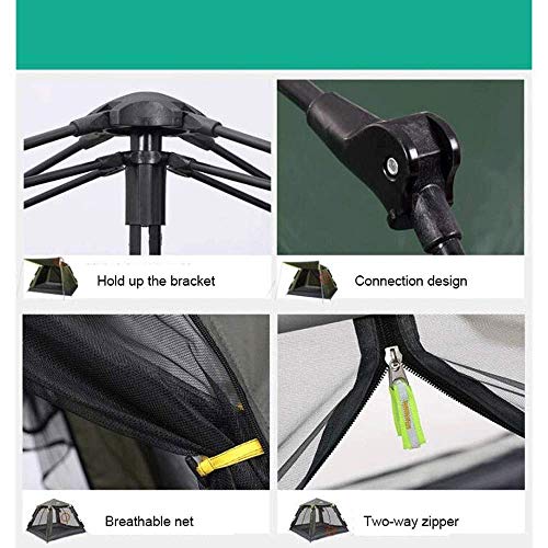 Tente de camping imperméable double couche résistante au vent pour alpinisme