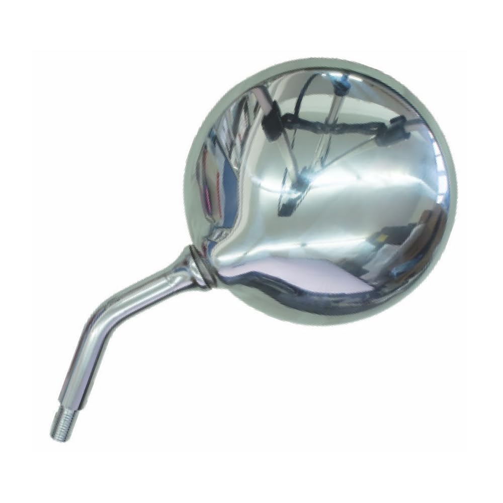 Rétroviseur chrome droit et gauche Shadow guidon moto custom