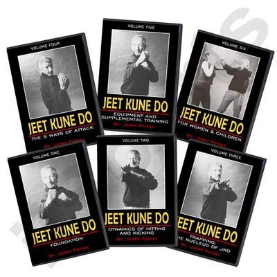 Jerry Poteet Martial Arts Jeet Kune Do Bruce Lee Jun Fan 6 DVD Training Set -VT0600P-DVD