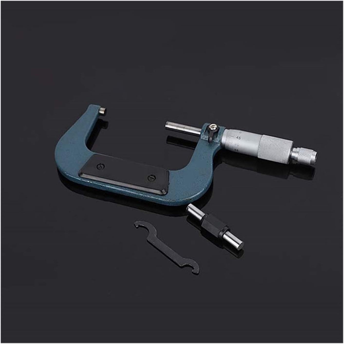Suwmiarka Mikrometryczna, 1 szt. Mikrometr zewnętrzny 0.01mm 0-25mm/25-50mm/50-75mm/75-100mm metryczny suwmiarka z noniuszem do narzędzi pomiarowych mikrometr cyfrowy (specyfikacja: 25 50mm) (Size :