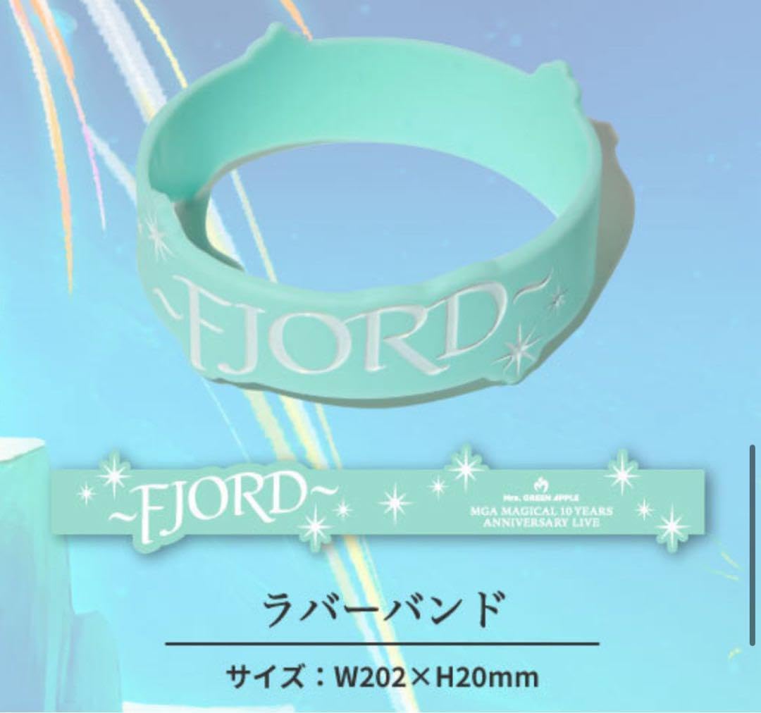 ミセスグリーンアップル フィヨルド入場特典 ラバーバンド Y Mrs