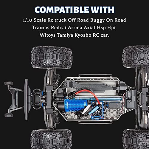 Globact 128 Sensorless Waterproof Brushless Motor F540 3650 4390Kv 4P Rc Brushless Motor For 1/10 Rc Scale Short Course Truck Slash Redcat Arrma Axial Hsp Hpi Wltoys Kyosho Helion thumb #1