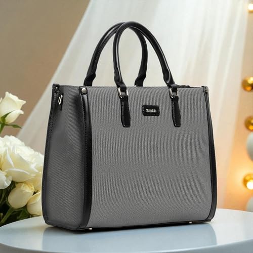 Image of EXOTIC Structured Elegance Tote | Premium Working Women's Bag | Fits Upto 14 inch Laptop | Versatile Shoulder & Sling Bag | Stylish Hobo Tote Bag