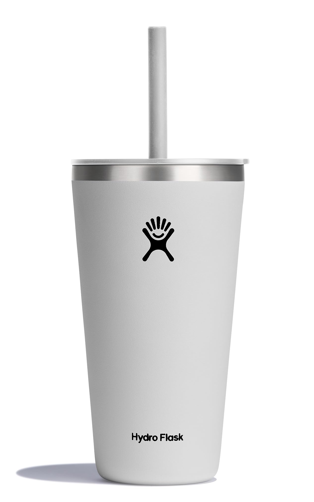 Hydro Flask 28 Oz All Around Tumbler Straw Lid White
