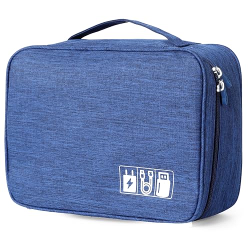 AiQInu Organizer Cavi Borsa da Viaggio Organizzatore Cavi Resistente All'acqua