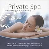 Private Spa, Wellness-Box, 3 Bde. Wellness-Tipps für zu Hause. Pflege - Fitness - Entspannung