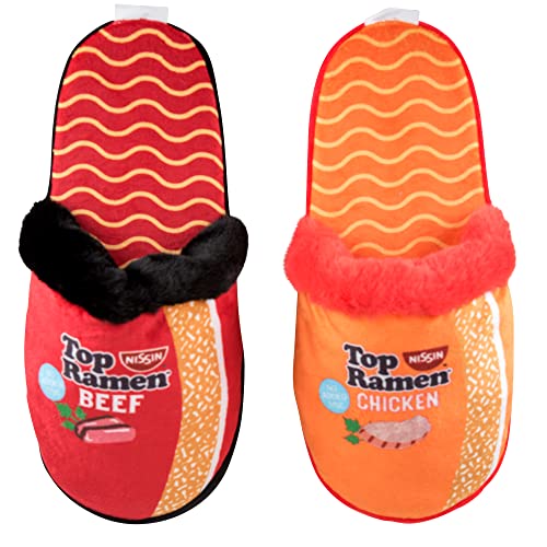 Odd Sox, Top Ramen & Cup Noodles Themed Novelty Slippers