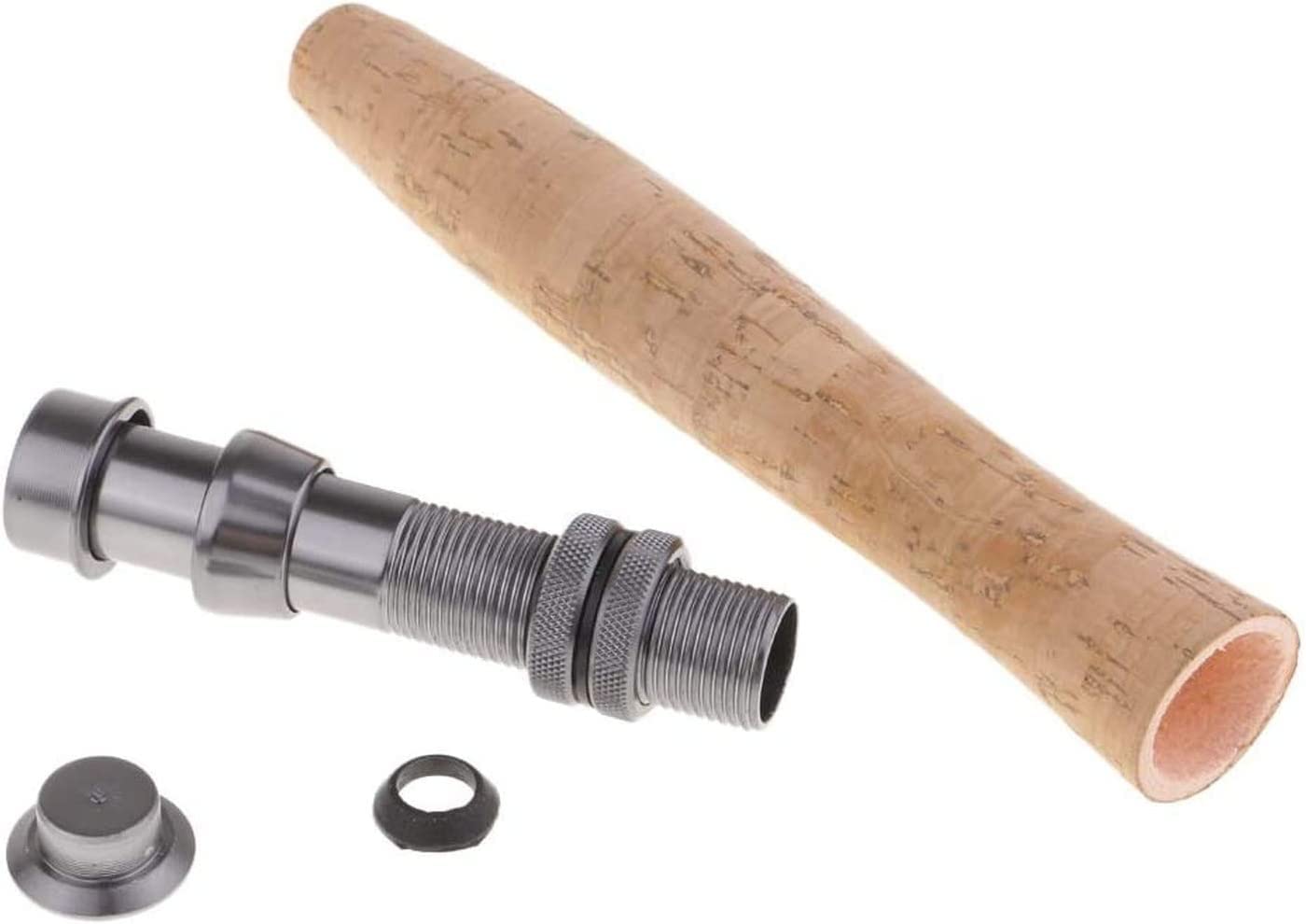 SGerste Cork Fly Fishing Rod Handle Grip with Reel Seat for Rod Building or Repair (Model 1) : Sports & Outdoors