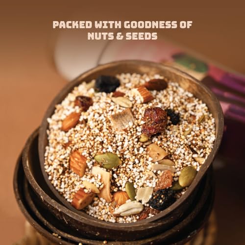 Image of JoySpoon Sweet Neem, Dry Fruit Millet & Cashew Rose Mukhwas Combo | Supari Free Mouth Freshener | Traditional Indian After-Meal Digestive Snack | No Artificial Colors or Preservatives | Pack of 3x100g