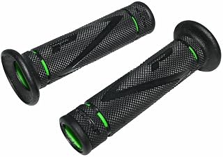 Progrip Empuñadura on Road 838 de Doble Densidad, Color Negro y Verde, 122 mm (par) (Carretera)