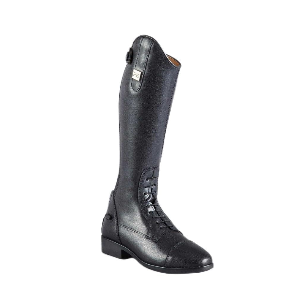 Premier Equine Anima Junior - Stivali da equitazione sintetici, colore: Nero
